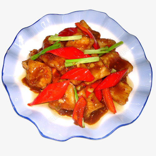 红烧豆腐png免抠素材_88icon https://88icon.com 美食 豆腐 食品 食物