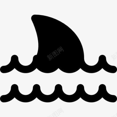 陆地动物生物鲨鱼图标图标