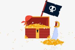 海盗藏宝素材