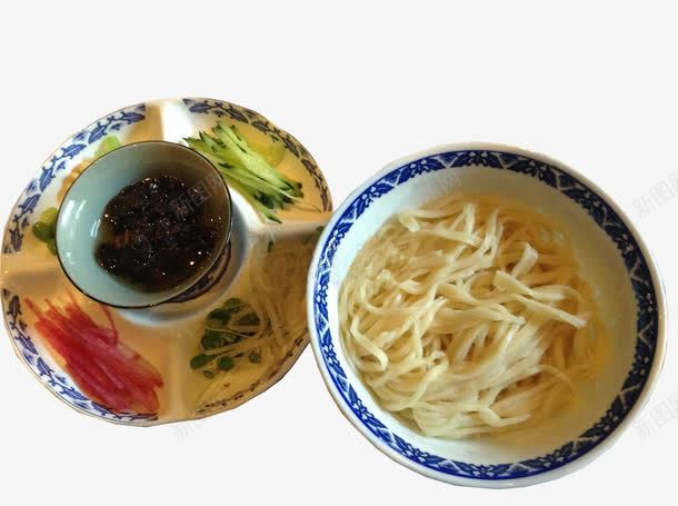 待食炸酱面png免抠素材_88icon https://88icon.com 北京 炸酱面 美食 老北京炸酱面 面条