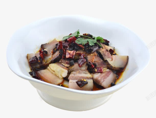 豆豉蒸腊肉png免抠素材_88icon https://88icon.com 产品实物 湘菜 美食 蒸腊肉 蒸菜 豆豉蒸腊肉