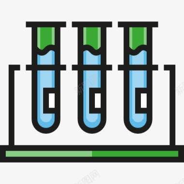 化学课堂试管图标图标