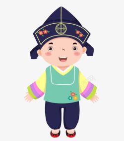 韩服男孩素材