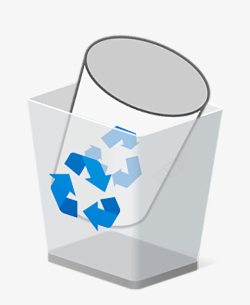 可循环利用回收垃圾桶素材