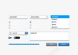 网页下拉框素材