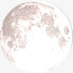 白色梦幻手绘月球创意素材