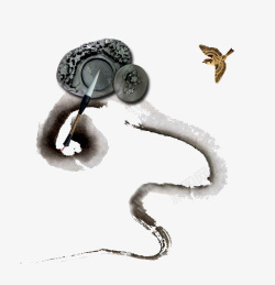 水墨传统文化素材