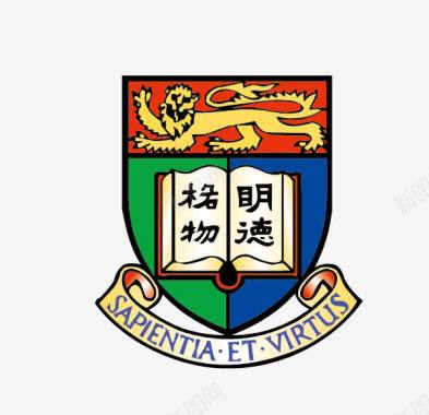 香港美景香港大学矢量图图标图标