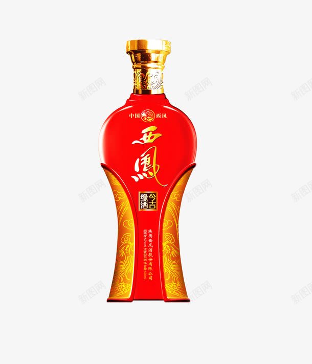 西凤酒白酒png免抠素材_88icon https://88icon.com 中国风 实物 白酒 西凤酒