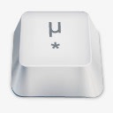符号白色键盘按键电脑素材