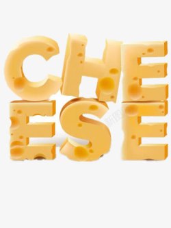 奶酪英文单词素材