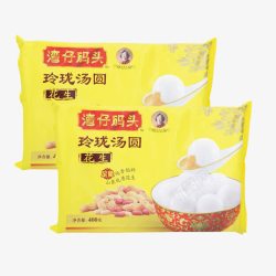 湾仔码头食品花生玲珑汤圆高清图片