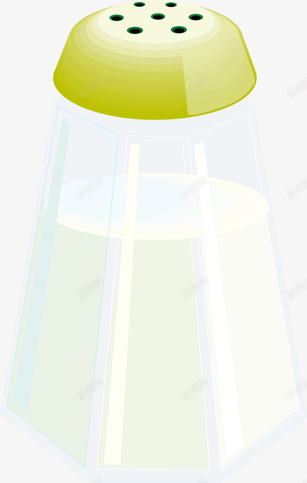 卡通透明调料瓶矢量图eps免抠素材_88icon https://88icon.com 矢量卡通 调料 调料瓶 透明 矢量图