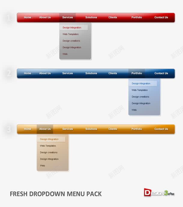 网页标题栏png免抠素材_88icon https://88icon.com 标题 栏 网页 设计