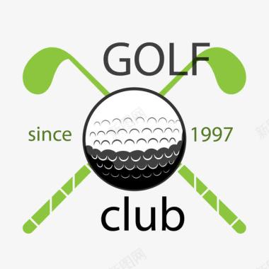 俱乐部logo高尔夫俱乐部创意LOGO图标图标