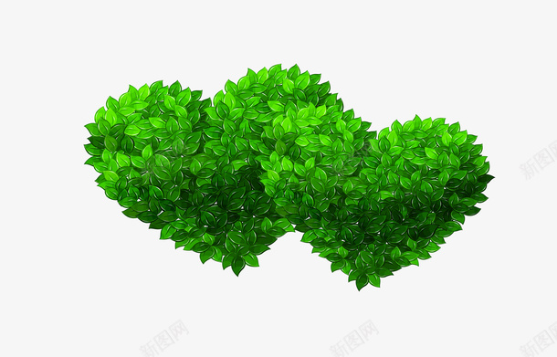 两颗绿色树叶组成的心形png免抠素材_88icon https://88icon.com 树叶 组成 绿色 绿色树叶