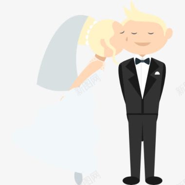 浪漫婚礼图标图标