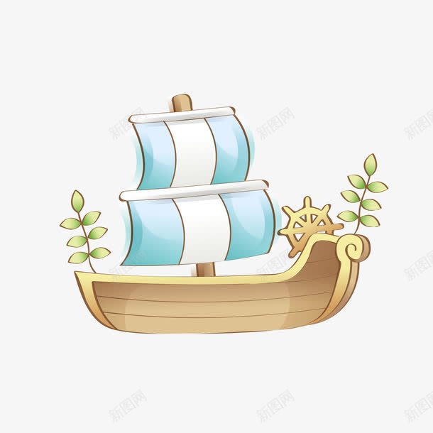 手绘卡通轮船图案png免抠素材_88icon https://88icon.com 图案 手绘 手绘卡通轮船图案 轮船 轮船图案