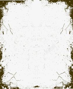 手绘斑驳边框素材