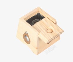 小型艾灸木盒素材