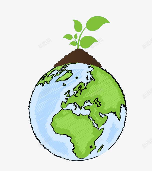 绿色环保地球png免抠素材_88icon https://88icon.com 地球 环保 绿色 绿色环保地球