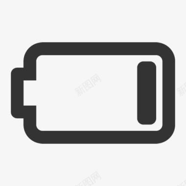 电量节约免抠png图片电池电量少图标图标