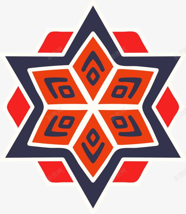 深色中国风纹样png免抠素材_88icon https://88icon.com 中国风 民族风 深色 矢量图案 红色 花纹