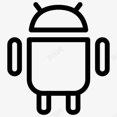 安卓充电器Android图标图标