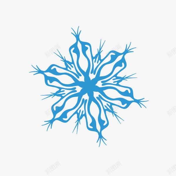 花纹底纹雪花装饰图案淡蓝色png免抠素材_88icon https://88icon.com 淡蓝色 花纹底纹 装饰图案 雪花