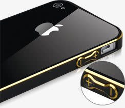 黑色苹果手机质感效果素材