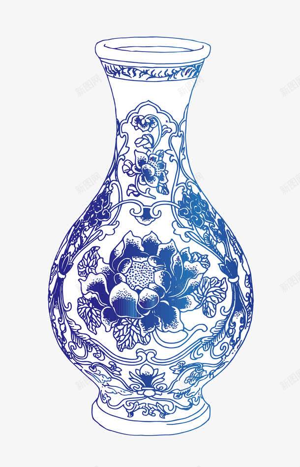 精美陶瓷瓶png免抠素材_88icon https://88icon.com 中国风素材 陶瓷瓶 青花瓷