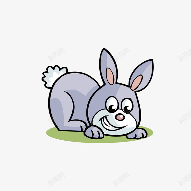 手绘卡通趴着坏笑兔子矢量图eps免抠素材_88icon https://88icon.com png免抠图 动物 卡通 可爱 坏笑 小兔子 手绘 有趣 观察 趴在 矢量图