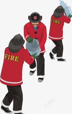 消防人员素材