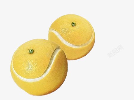 创意柚子png免抠素材_88icon https://88icon.com 健康 柚子 网球 运动