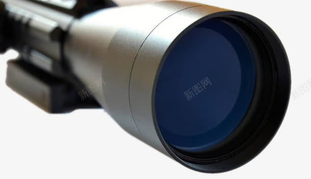 狙击镜头png免抠素材_88icon https://88icon.com 中国制造 军事 战争 狙击 狙击镜头 瞄准镜 镜头 黑色