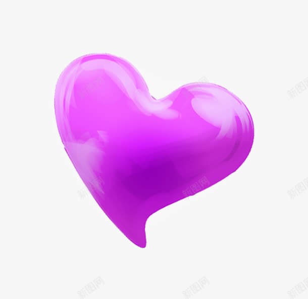 紫色创意抽象爱心亮光png免抠素材_88icon https://88icon.com 亮光 创意 抽象 爱心 紫色