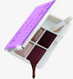 化妆品紫色包装素材