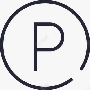 不准停车停车位图标图标