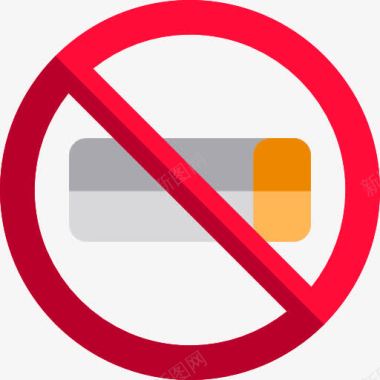 不健康不吸烟图标图标