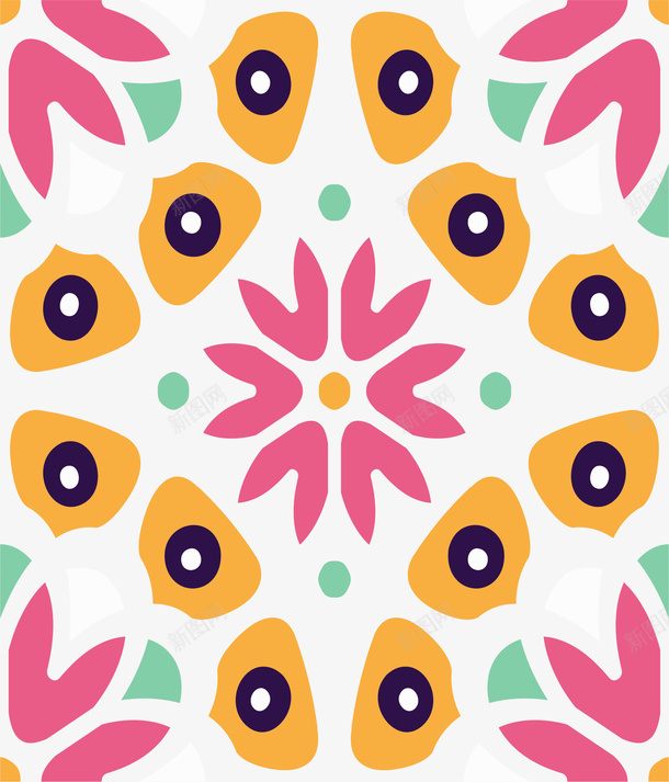 手绘花纹装饰图案矢量图ai免抠素材_88icon https://88icon.com 中式花纹 传统花纹 名族花纹 异域风情花纹 花纹 花纹边框 装饰图案 矢量图