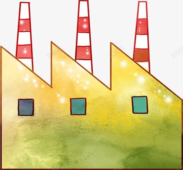 手绘希望工程建筑png免抠素材_88icon https://88icon.com 工程 希望 建筑