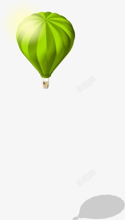 绿色氢气球棒球场素材