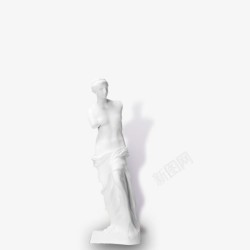 白色的人物雕像素材