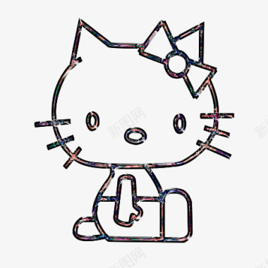 卡通加菲猫图标图标