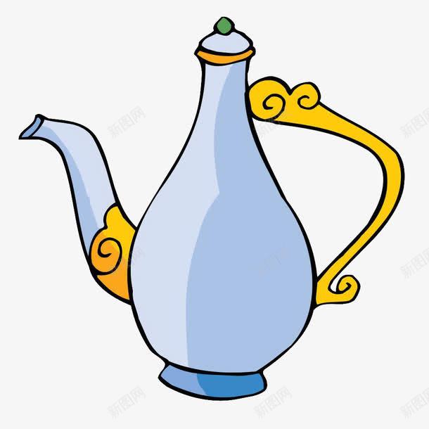 酒壶png免抠素材_88icon https://88icon.com 卡通 手绘 酒壶
