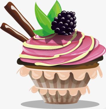 水果味道的沙河蛋糕图标图标