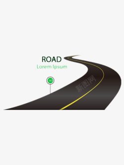 道路标志背景素材
