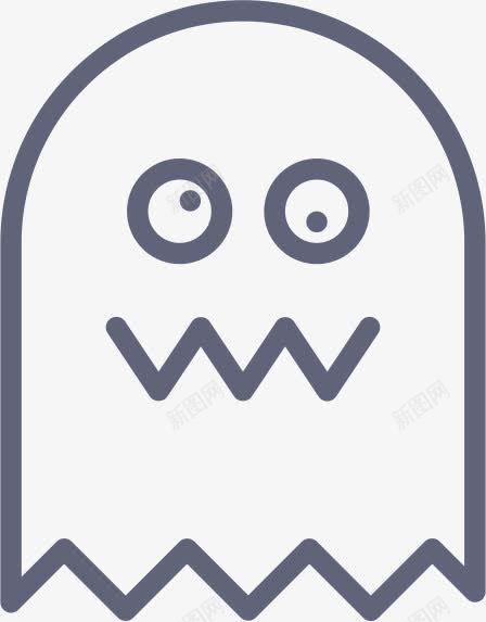 鬼OutlineSmashiconspng免抠素材_88icon https://88icon.com Ghost Pacman 鬼