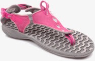 粉色夏季平底鞋女鞋素材