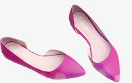 粉色女鞋素材